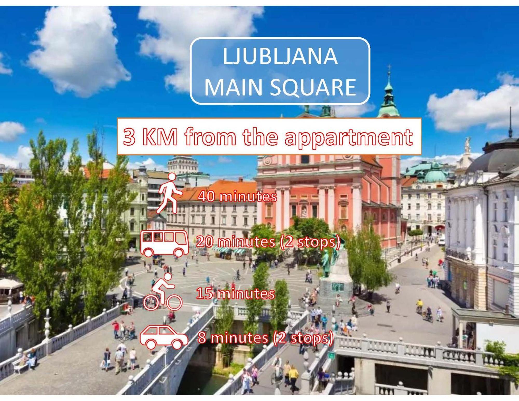 Tea Apartment Ljubljana Kültér fotó